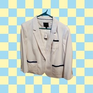 XL White Blazer from The Limited